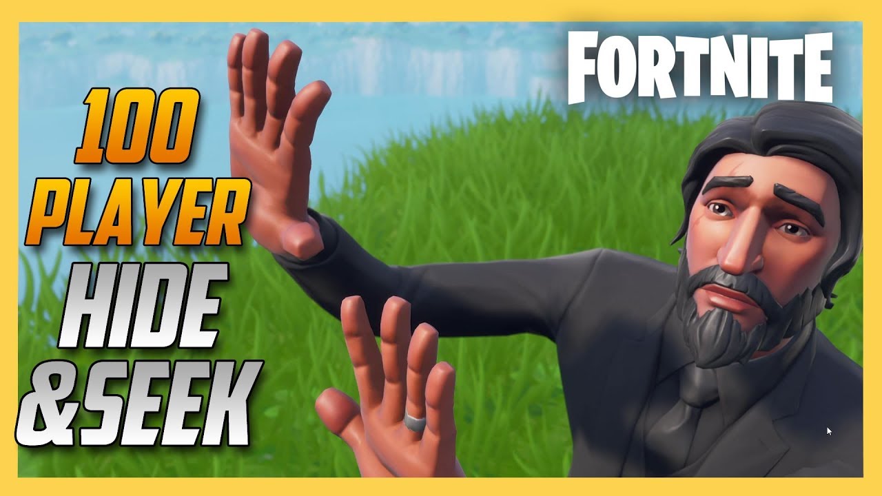 100 Player Hide and Seek in Fortnite! | Swiftor