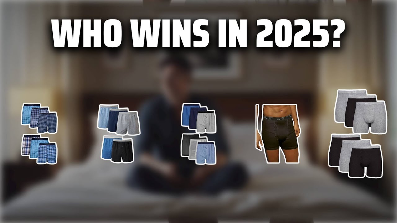 The Top 5 Best Cotton Boxers in 2025 - Must Watch Before Buying!