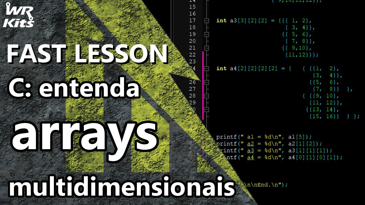 LINGUAGEM C: ARRAYS MULTIDIMENSIONAIS COMO VOCÊ NUNCA VIU!