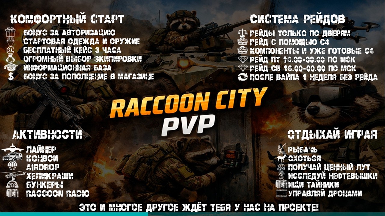 DayZ Fragmovie RaccoonCityPVP