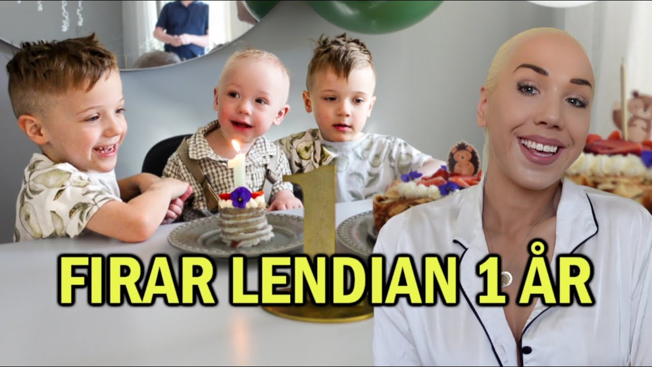 1-ÅRS KALAS IDAG..!! VÅR SON FYLLER 1 ÅR..|vlogg
