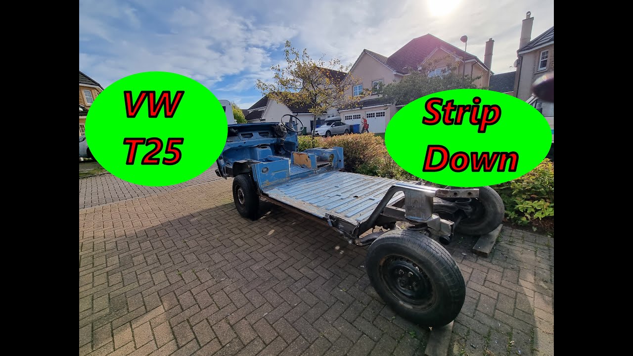 Volkswagen T25: Full Strip Down In Time Lapse