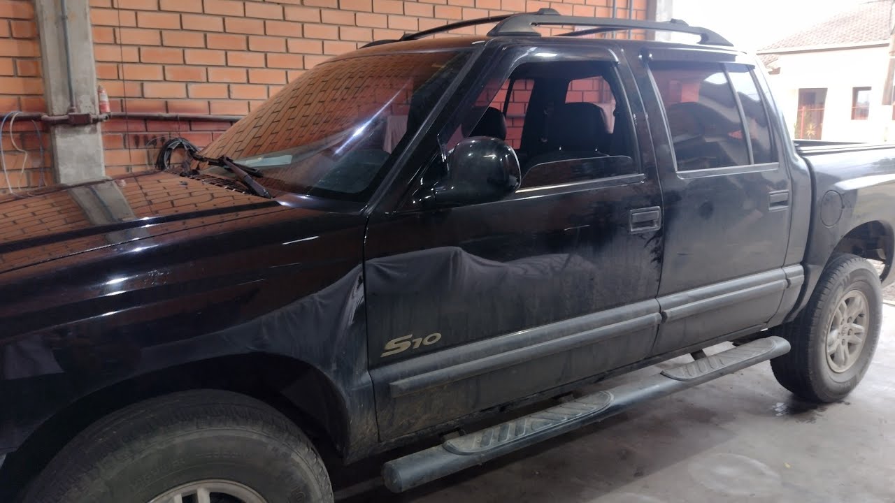 Levantamento da suspensão Chevrolet S10