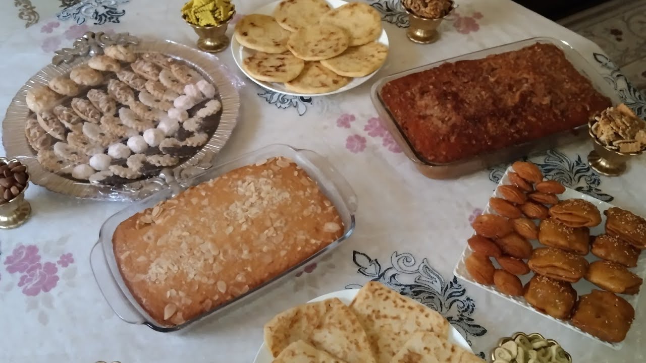 أجواء عيد الفطر فطور وغداء لذيذ😋