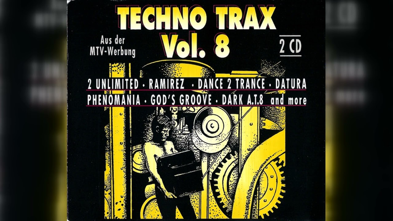 Various - Techno Trax Vol. 8 (Techno, Euro House) (1993)