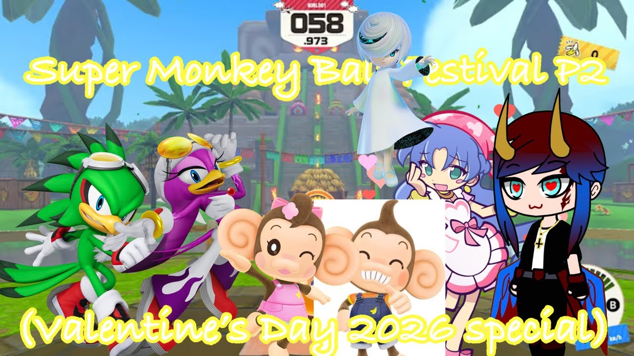 Sonic Racing: CrossWorlds - Super Monkey Ball Festival P2 (Valentines 2026 Special)