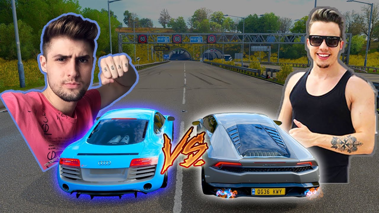Greg Ferreira VS Rezendeevil - Lamborghini Huracan VS Audi R8 - Forza Horizon 4