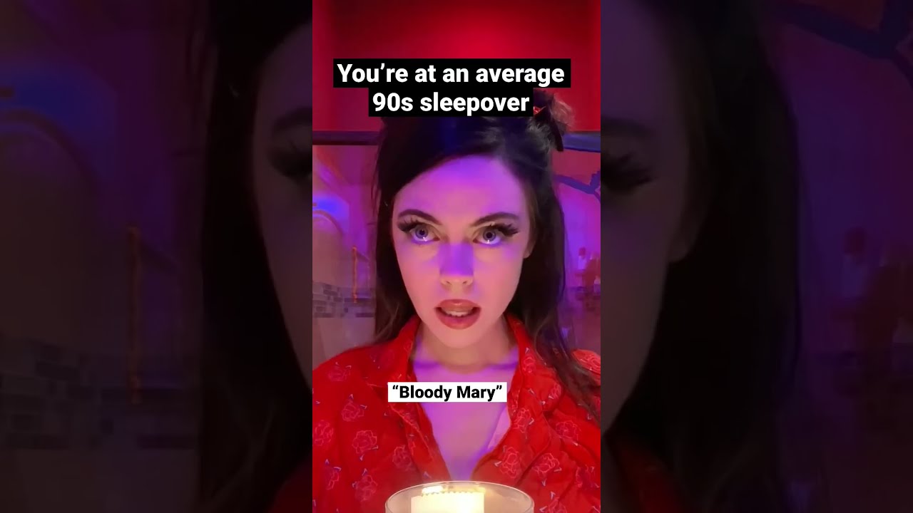 #90s Sleepovers were always so spooky! #nostalgia #millennials #90skids
