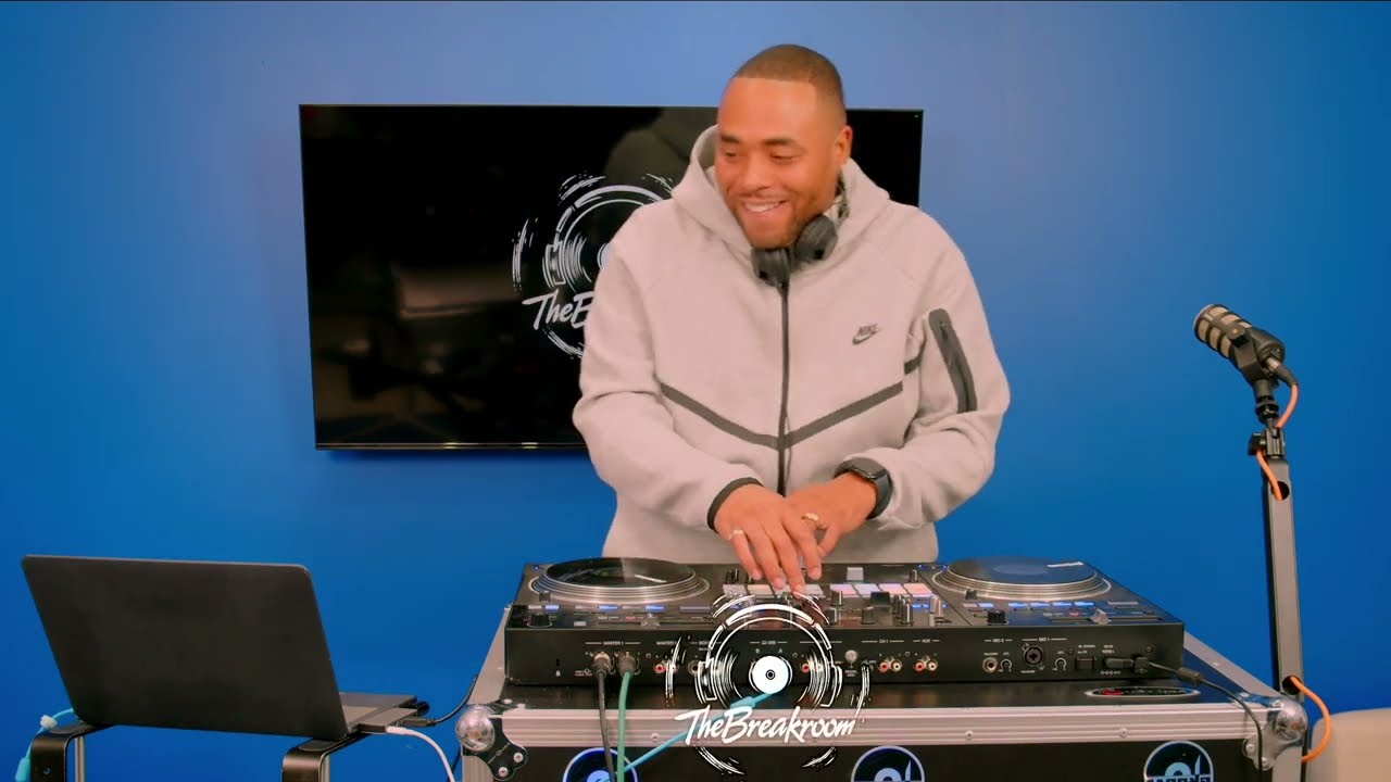 DJ Dame getting crazy in The BreakRoom. Hip hop Mix