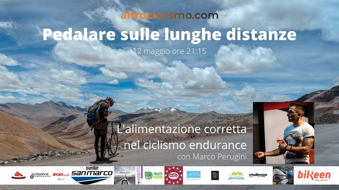 L'alimentazione corretta nel ciclismo endurance con Marco Perugini