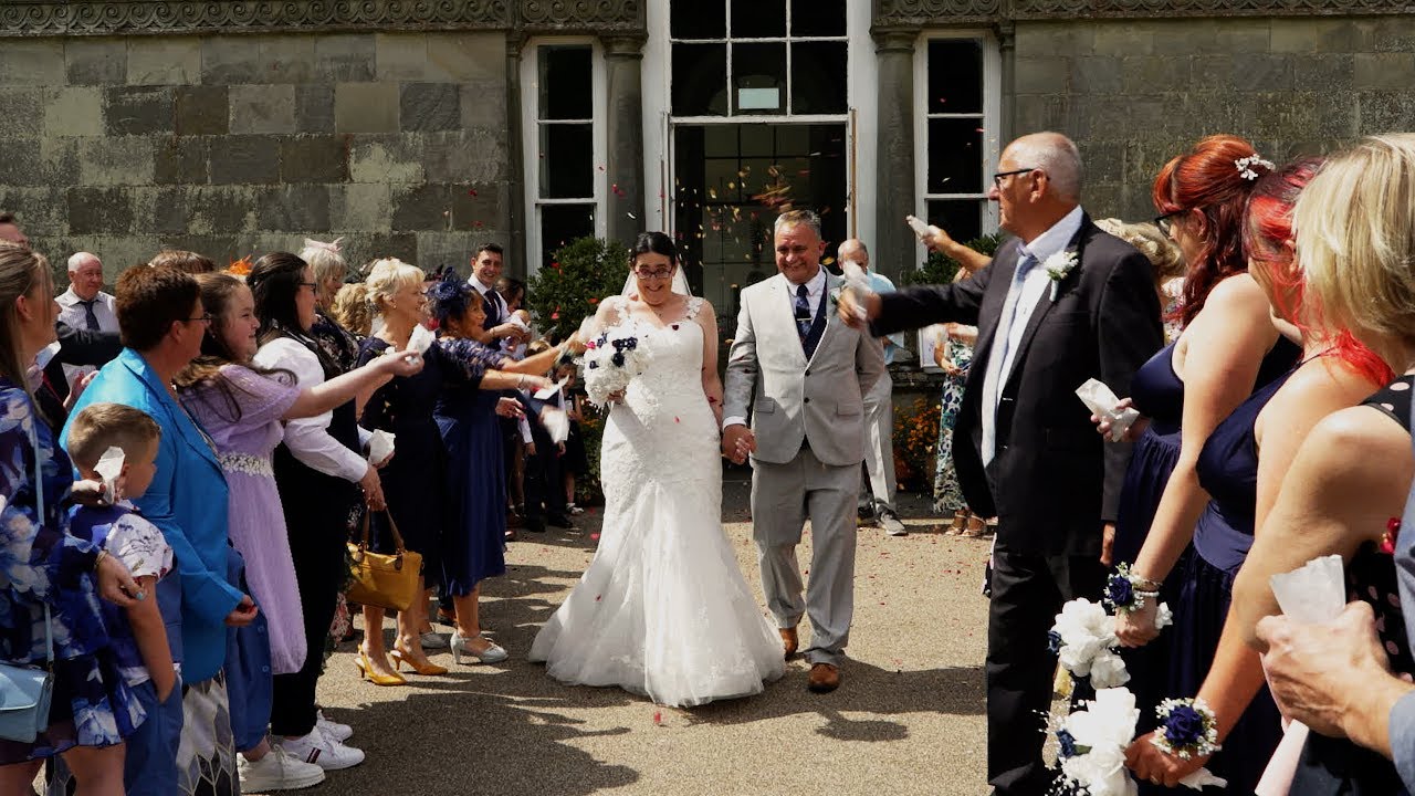 Rhian & David | The Orangery, Margam Country Park | Wedding Highlights (4K)