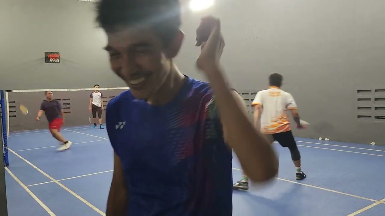 Kemenangan badminton bukan milik yang paling kuat, tapi milik yang paling tenang saat tekanan datang