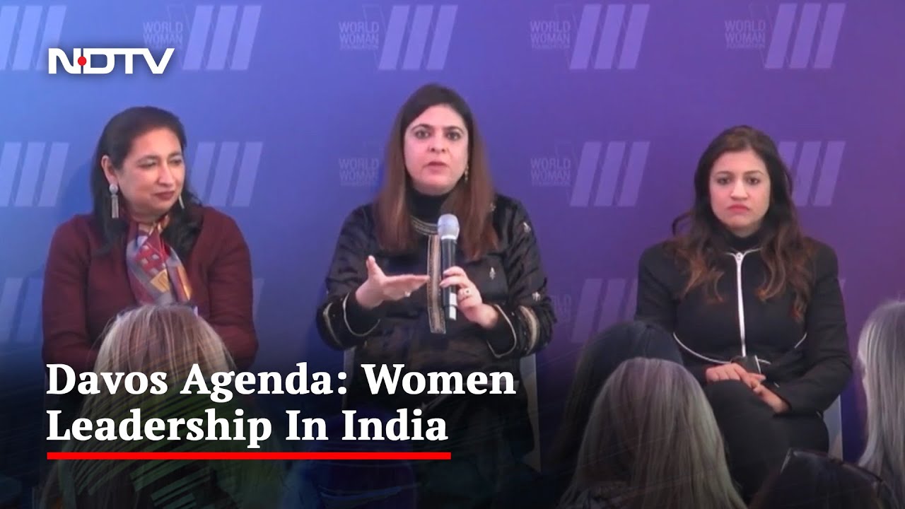 Davos Agenda: Does India Have Enough Women In Leadership Roles?
