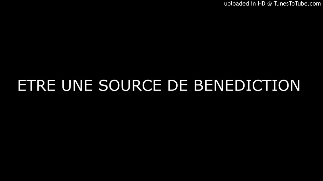 EELDA ASS INGA MBUJIMAYI (ETRE UNE SOURCE DE BENEDICTION)