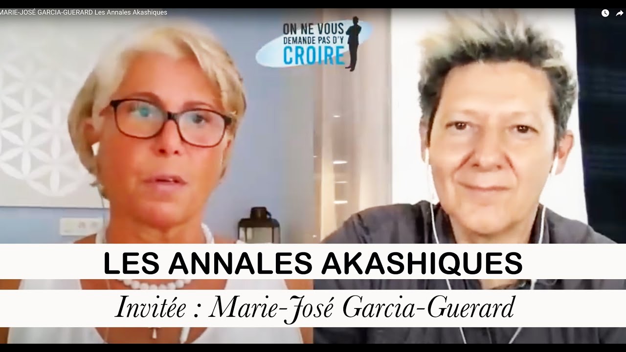 MARIE-JOSÈPHE GARCIA Les Annales Akashiques