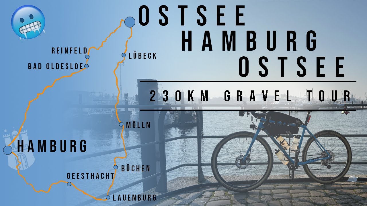 Ostsee - Hamburg - Ostsee | 230km Gravel-Tour
