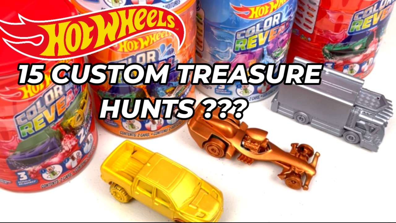 15X🤯 2023 Hot Wheel Color Reveal TREASURE HUNTS?? Full set 2023