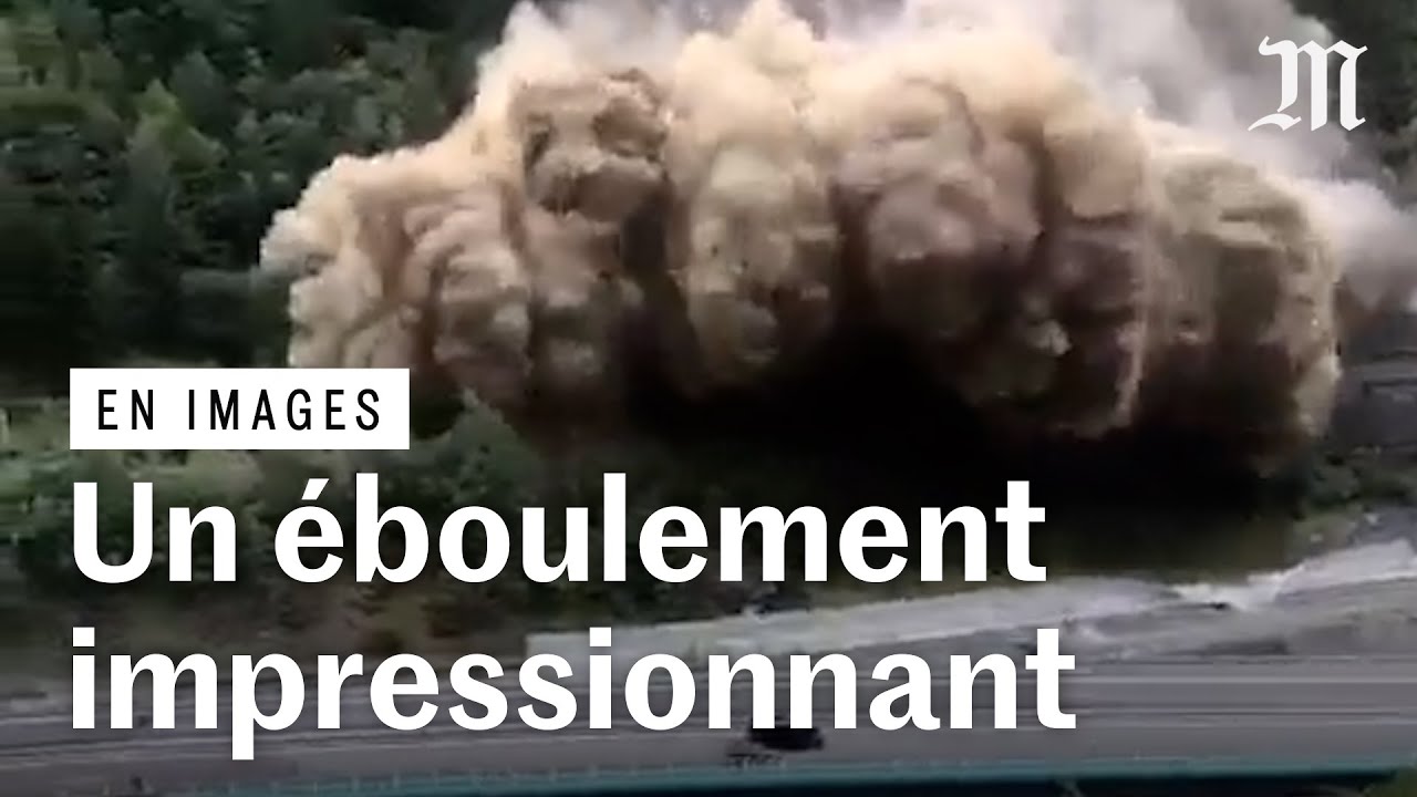 Un énorme éboulement en Savoie coupe la circulation entre la France et l'Italie