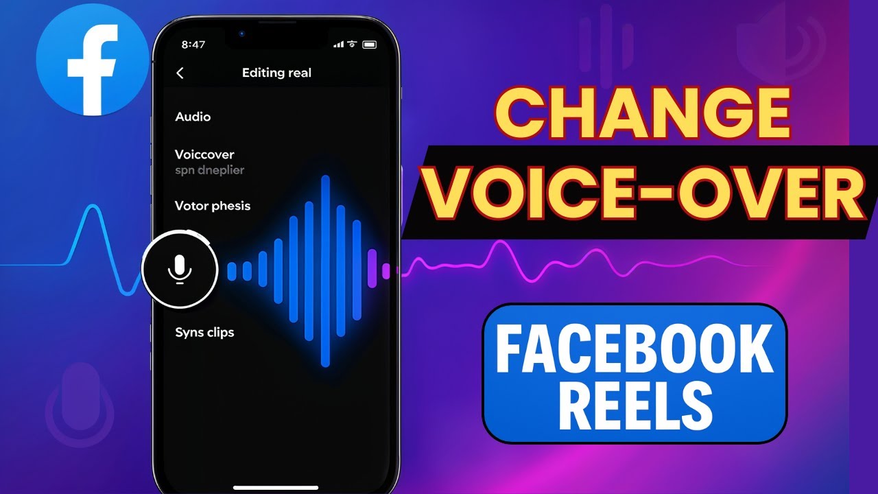 How to Change Voice in Facebook Reels | Voice Effects & Editing 2025