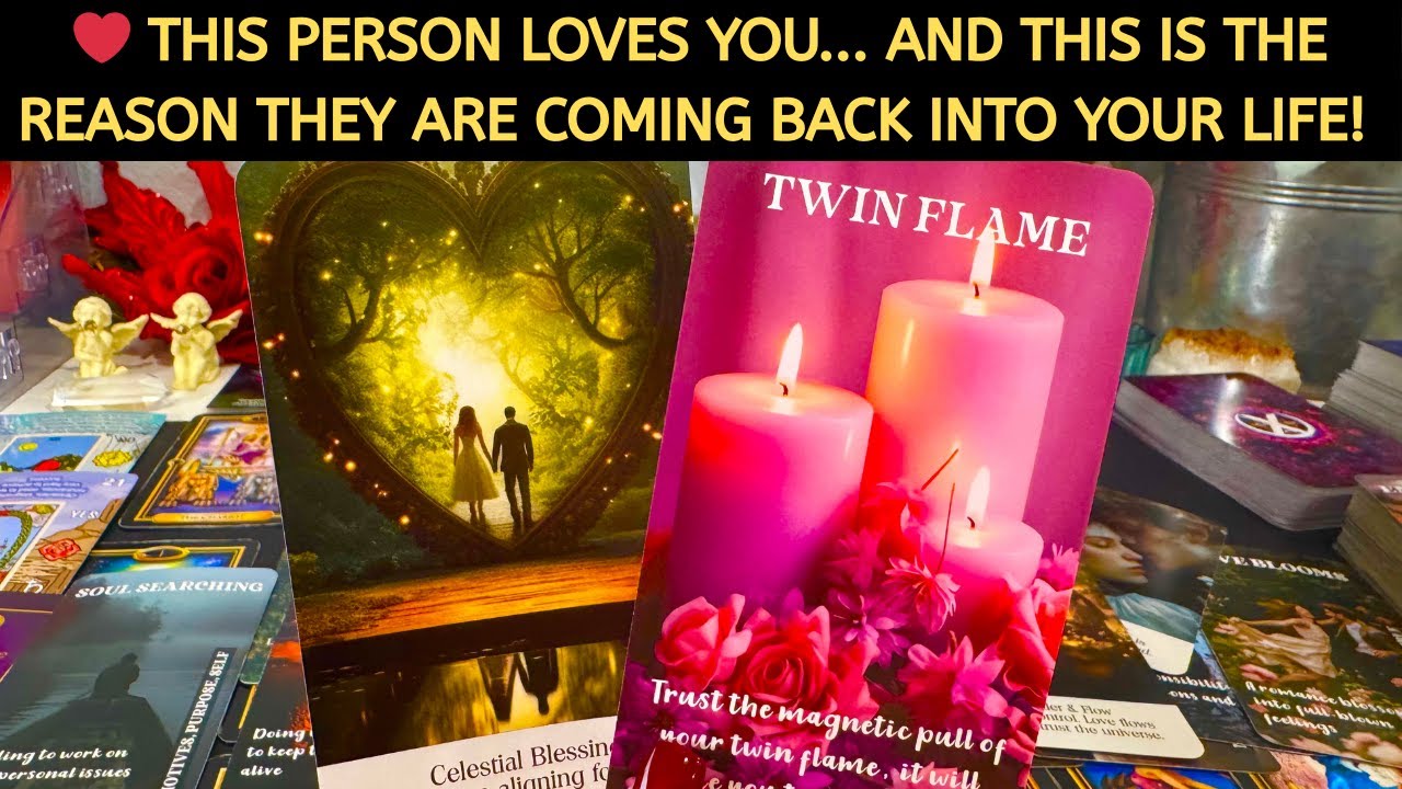 ❤️ THIS PERSON LOVES YOU... AND THIS IS THE REASON THEY ARE COMING BACK INTO YOUR LIFE! LOVE TAROT