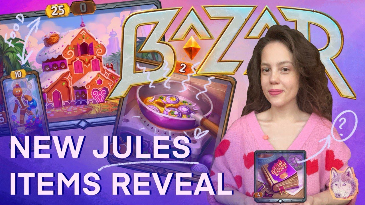 🧁 New Hero Jules Items Reveal! The Bazaar ✨ #bazaar
