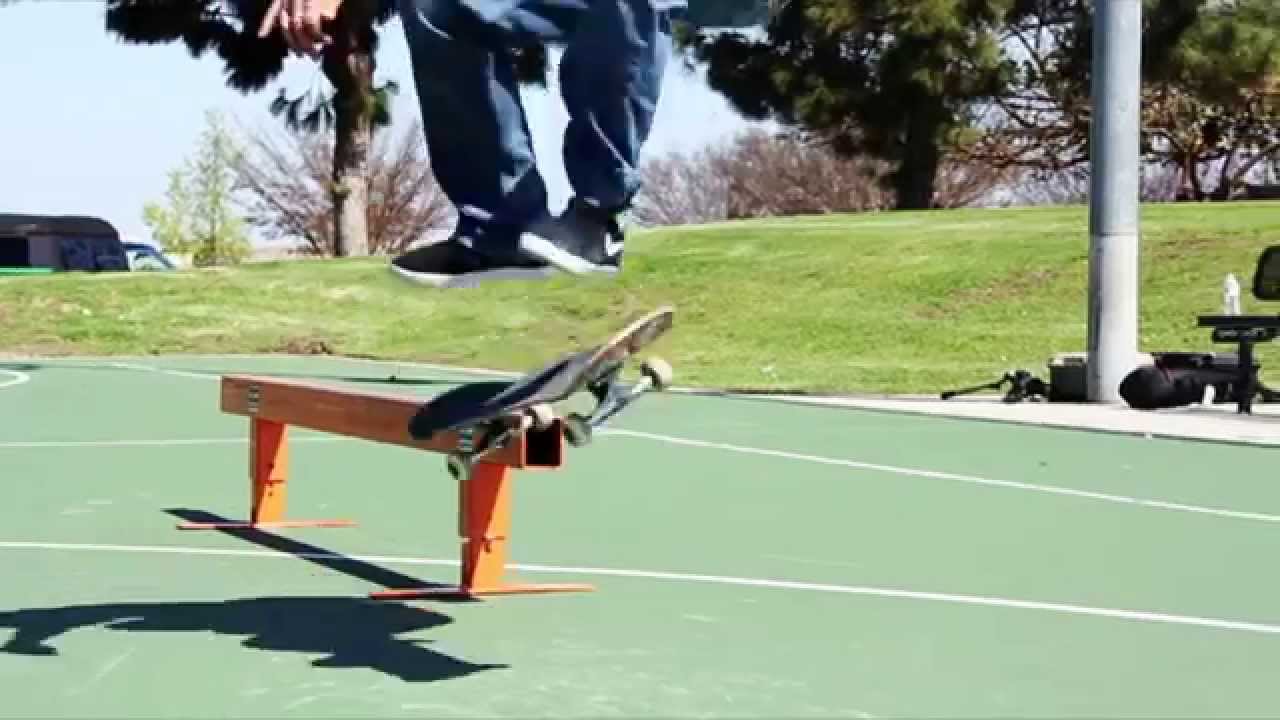 TJ Rogers Skateboarding in Slow Motion - Crook Nollie Flip