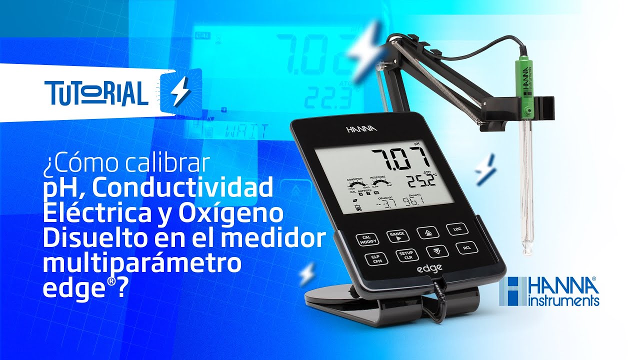 ¡Mira cómo medir pH, conductividad y oxígeno disuelto fácilmente!