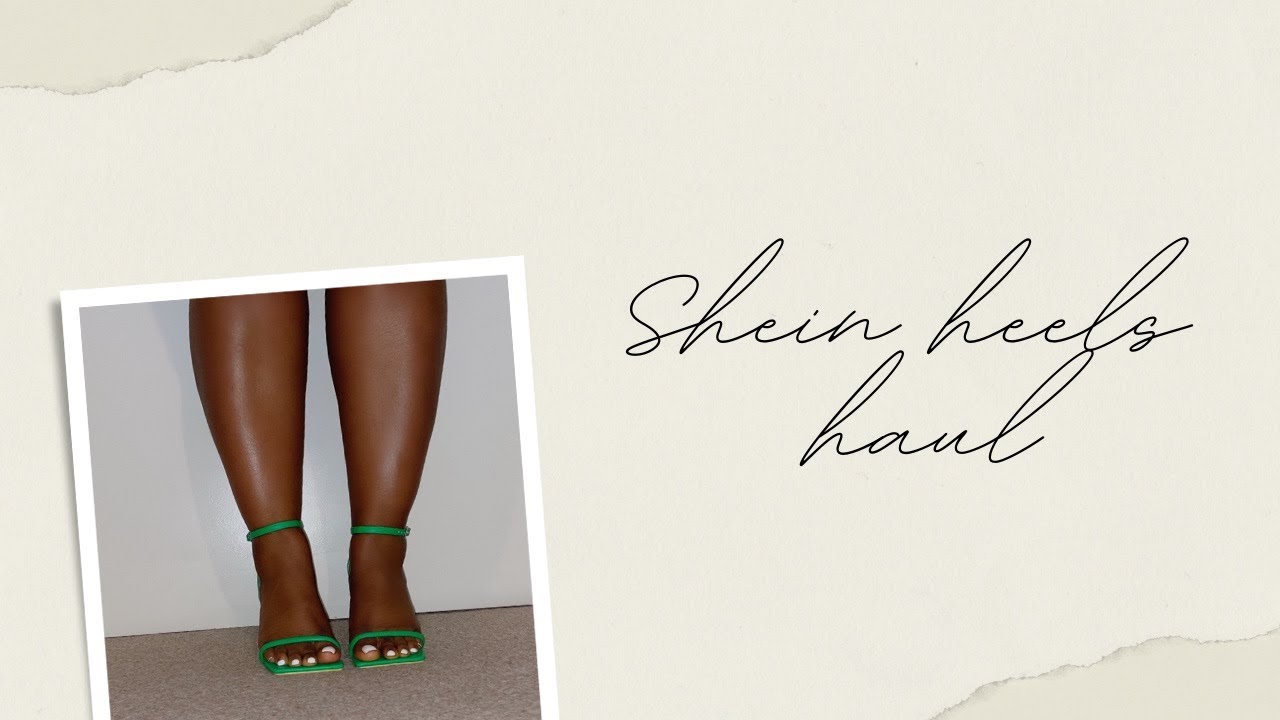 HUGE SHEIN HEELS HAUL | JOPEARL |