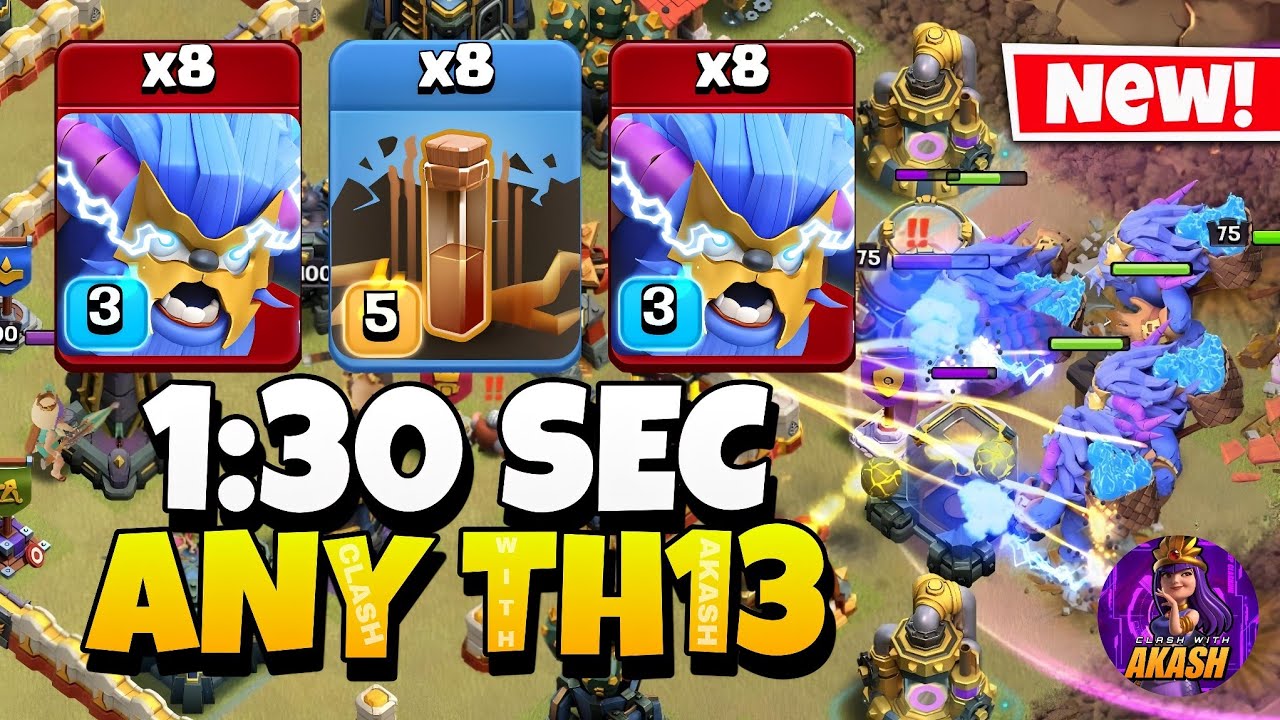 TH13 Super Yeti Attack Strategy | TH13 Attack Strategy (Clash of Clans)