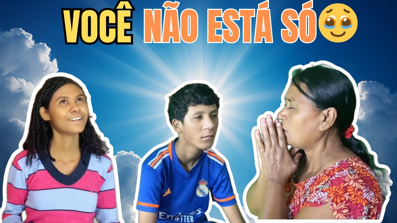 VOCÊ não está só | DEUS está no meio da sua HISTÓRIA ✨🙏🌟