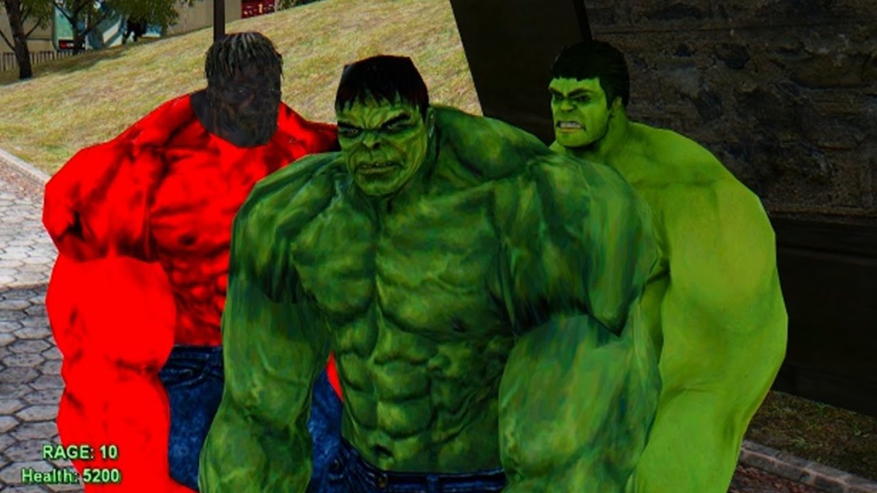 Red Hulk & Green Hulk's vs Goku