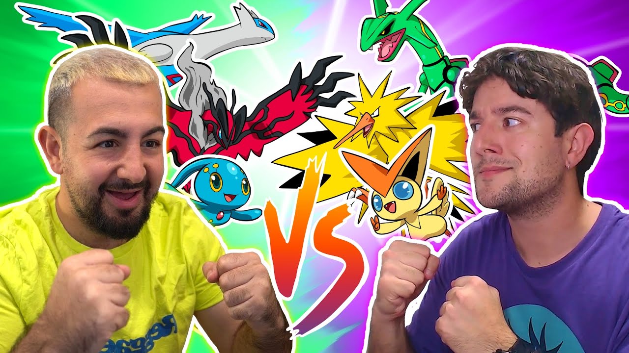 ¿Quién CAPTURA MÁS POKÉMON LEGENDARIOS en 1 HORA? vs Papi Gavi