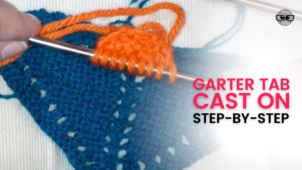 Garter Tab Cast On for Shawl Knitting