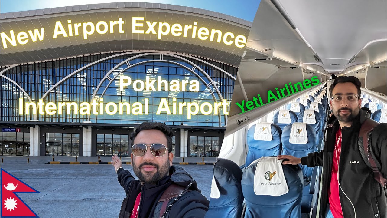 Pokhara to Kathmandu flight in Yeti Airlines | Pokhara International Airport | PKR-KTM in 30 min