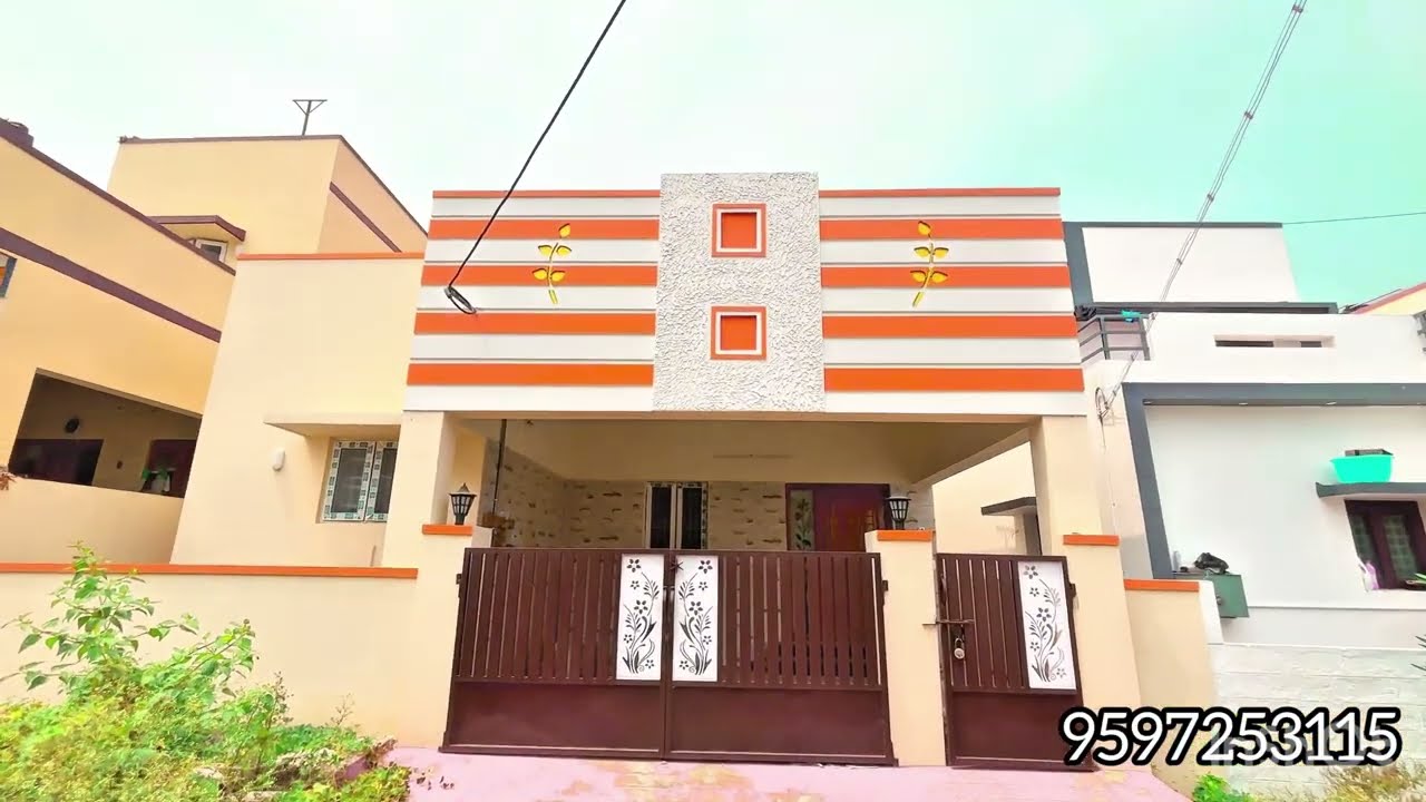 Прекрасный отдельный дом с 3 спальнями 🏡 | Отдельный дом в Коимбатуре | Старый дом в Коимбатуре н...
