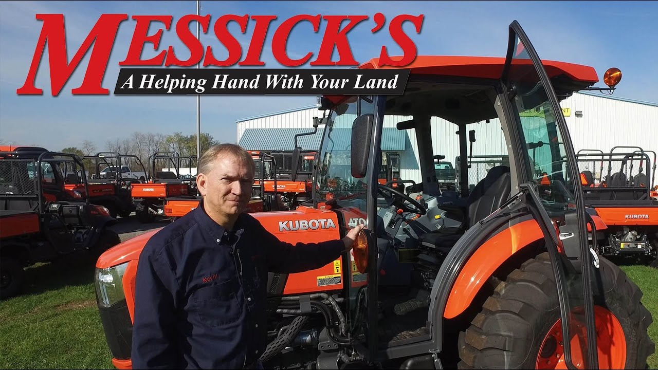 Kubota Grand L60 Series walk around and feature review by Messick's
