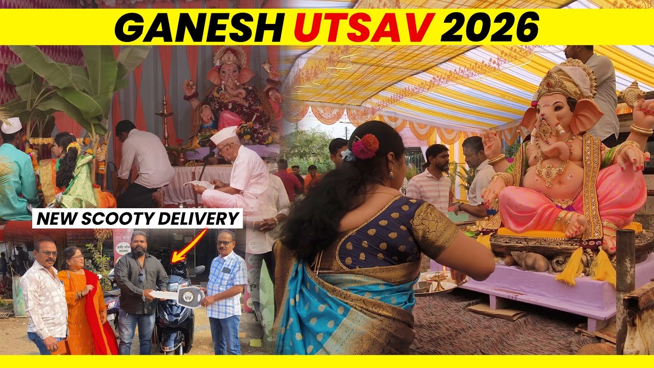 Ganesh Utsav 2026 😍 Prathamesh Patil