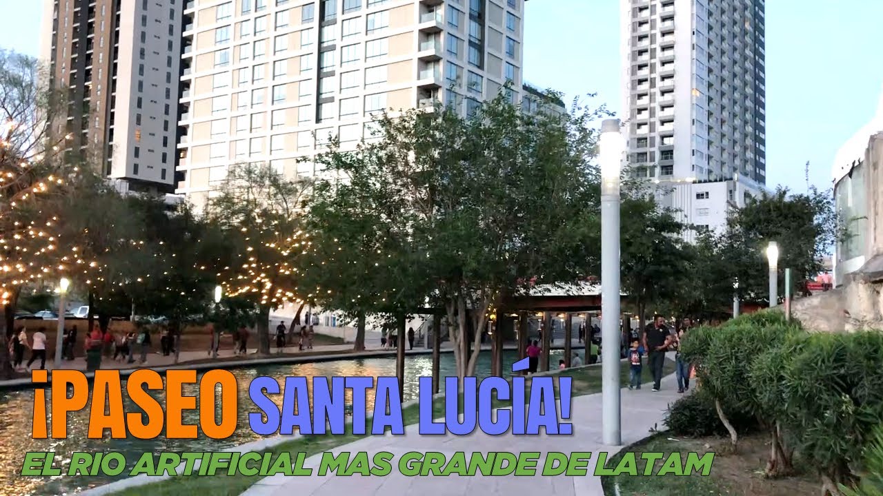 Caminando por el Paseo Santa Lucia en Monterrey ¡Una experiencia que no debes de perderte!