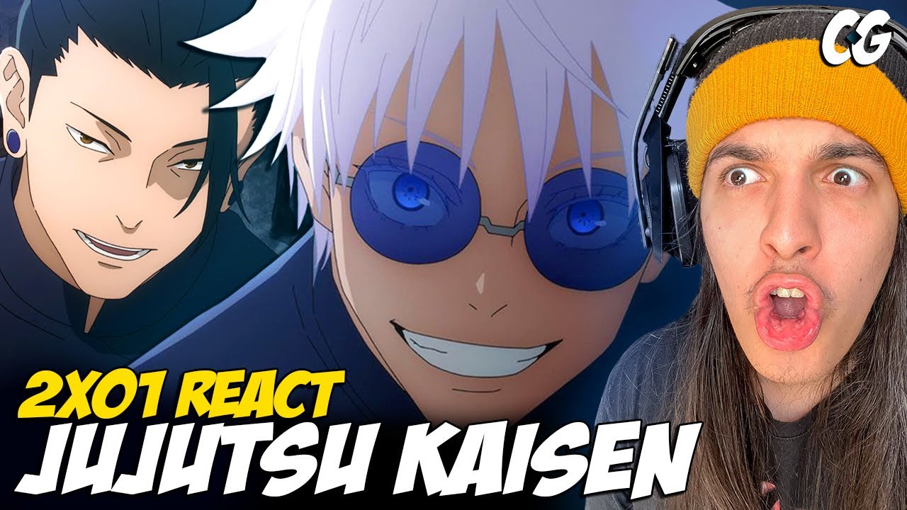 JUJUTSU VOLTOU! 2ª TEMPORADA COMEÇOU INSANA! - React Jujutsu Kaisen EP 1 temporada 2