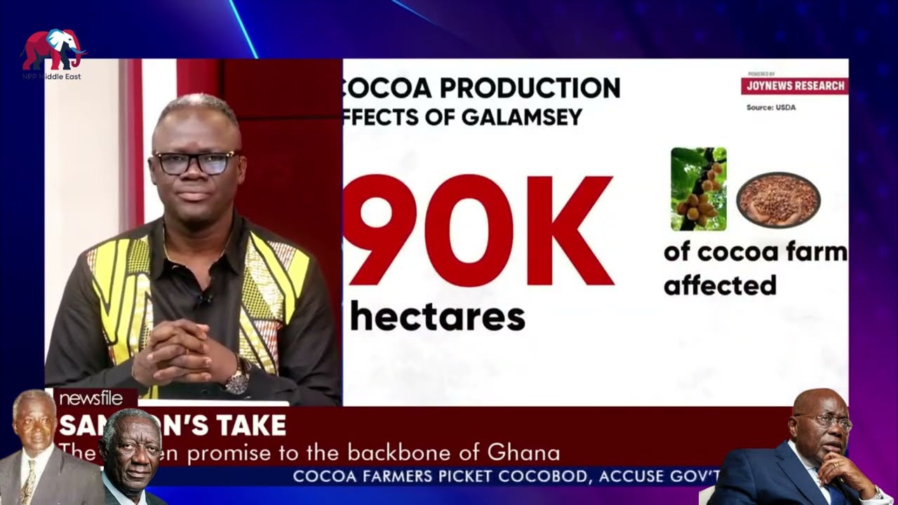 JoyNews Host Samson Lardi Breaks Down Over Broken Government Promises
