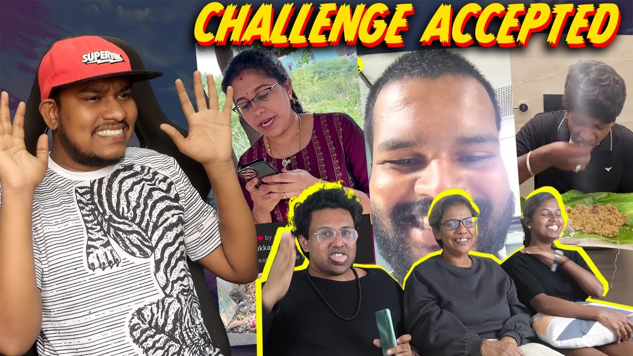 டேய் என்னடா பண்றீங்க !! Challenge Videos REACTION🤮🤢 | Ramstk Family@EmptyHandAjithsri