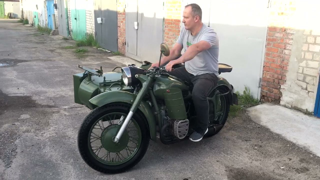 Мотоцикл МВ-750 1969г. Восстановлен.