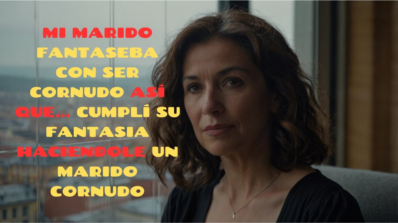 MI MARIDO FANTASEBA CON SER CORNUDO ASÍ QUE... CUMPLÍ SU FANTASIA HACIENDOLE UN MARIDO CORNUDO