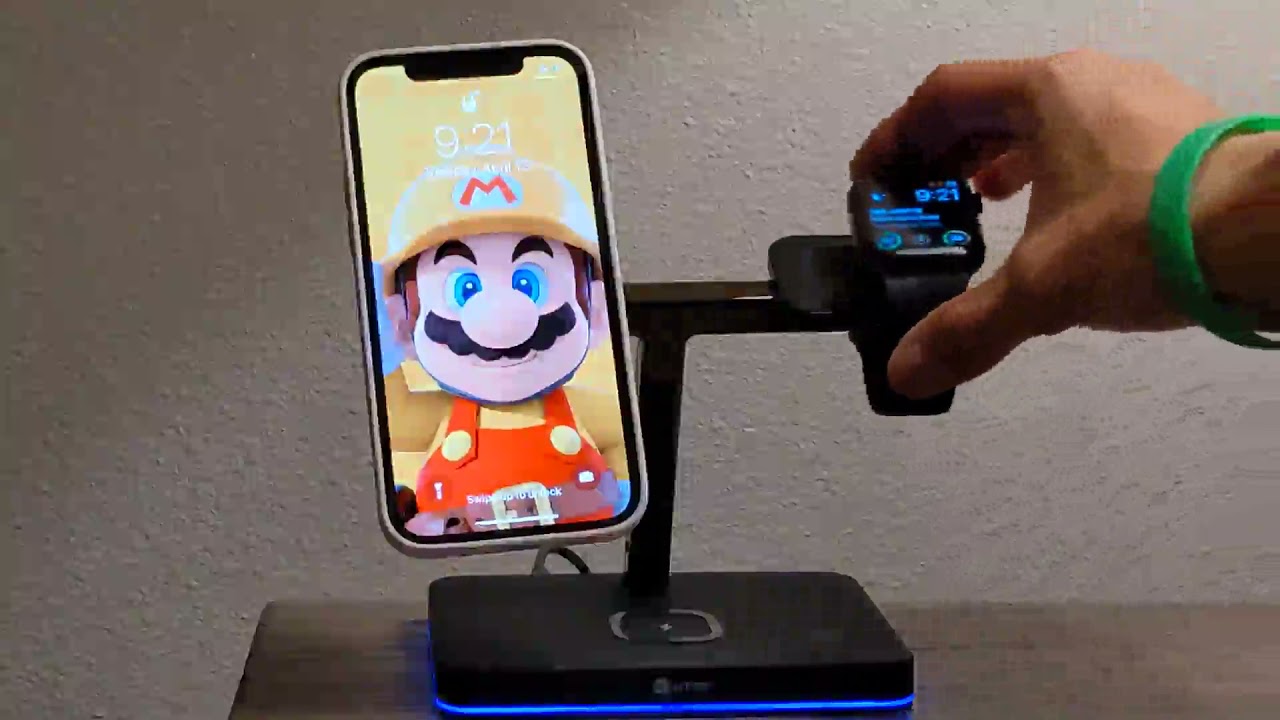WAITIEE  3 in 1 Magnetic Wireless Charger (amazing review )
