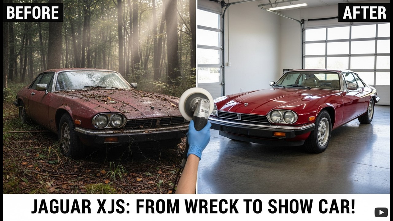 1989 Jaguar XJS Restoration | ASMR Restoration of Classics (POV)