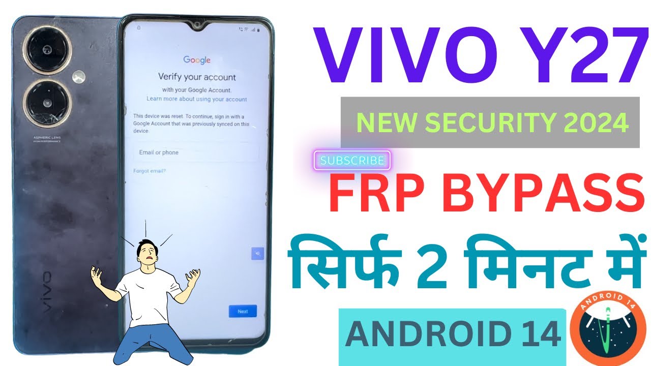 VIVO Y27 FRP BYPASS WITHOUT PC || VIVO Y27 KA LOCK KAISE TODE || VIVO ANDROID 14 PHONE BUDDY