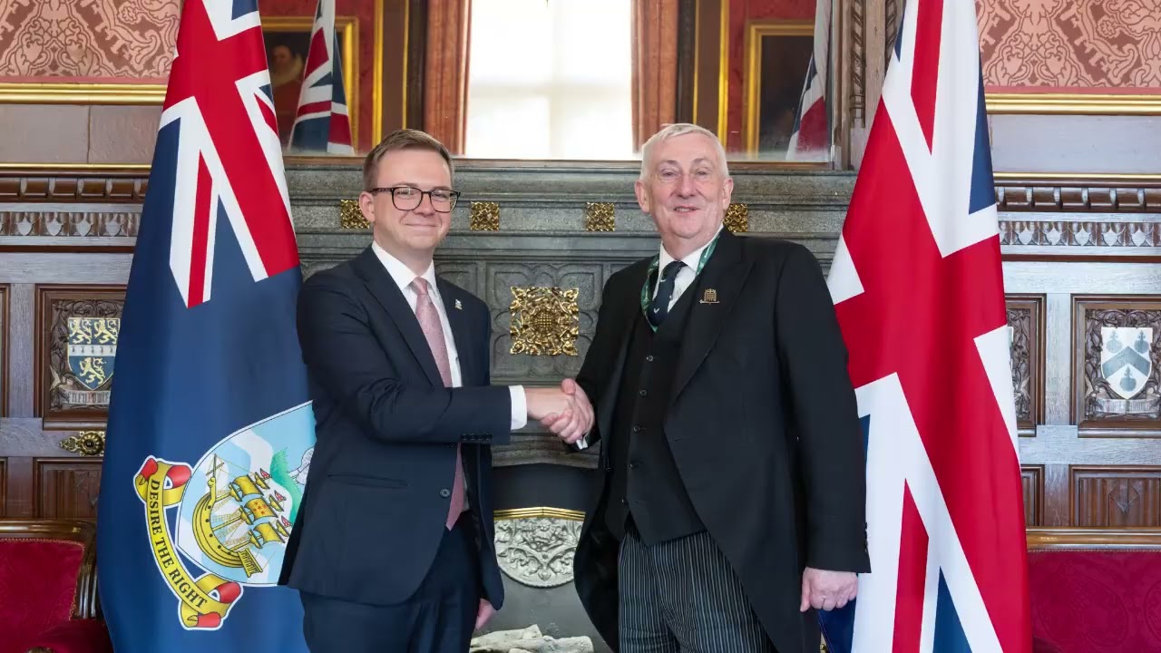 Chair of the Falkland Islands Legislative Assembly visits the UK