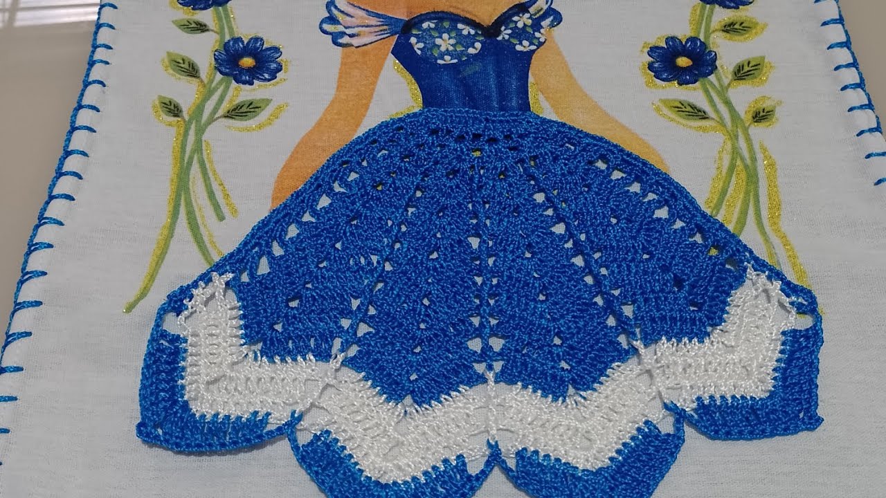 Produção de panos de prato da boneca vem se inspirar 🧶
