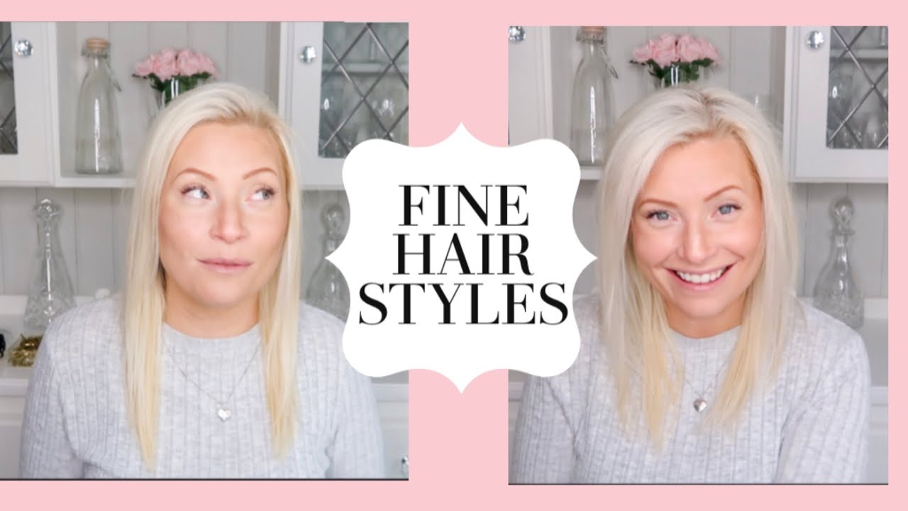 THIN HAIR HACKS | QUICK EASY HAIRSTYLE FOR THIN AND FINE HAIR | MESSY BUN STYLE HAIR TUTORIAL