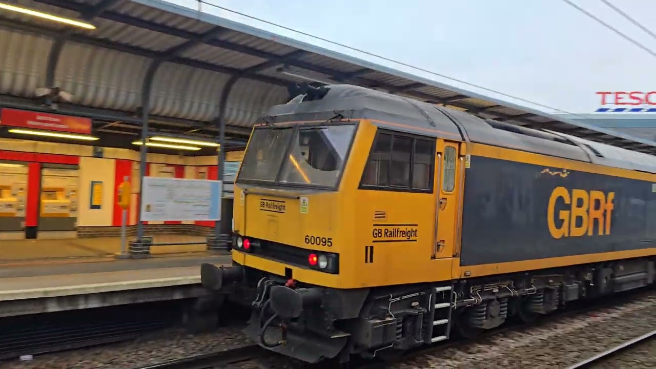 Trains at Stadium of Light